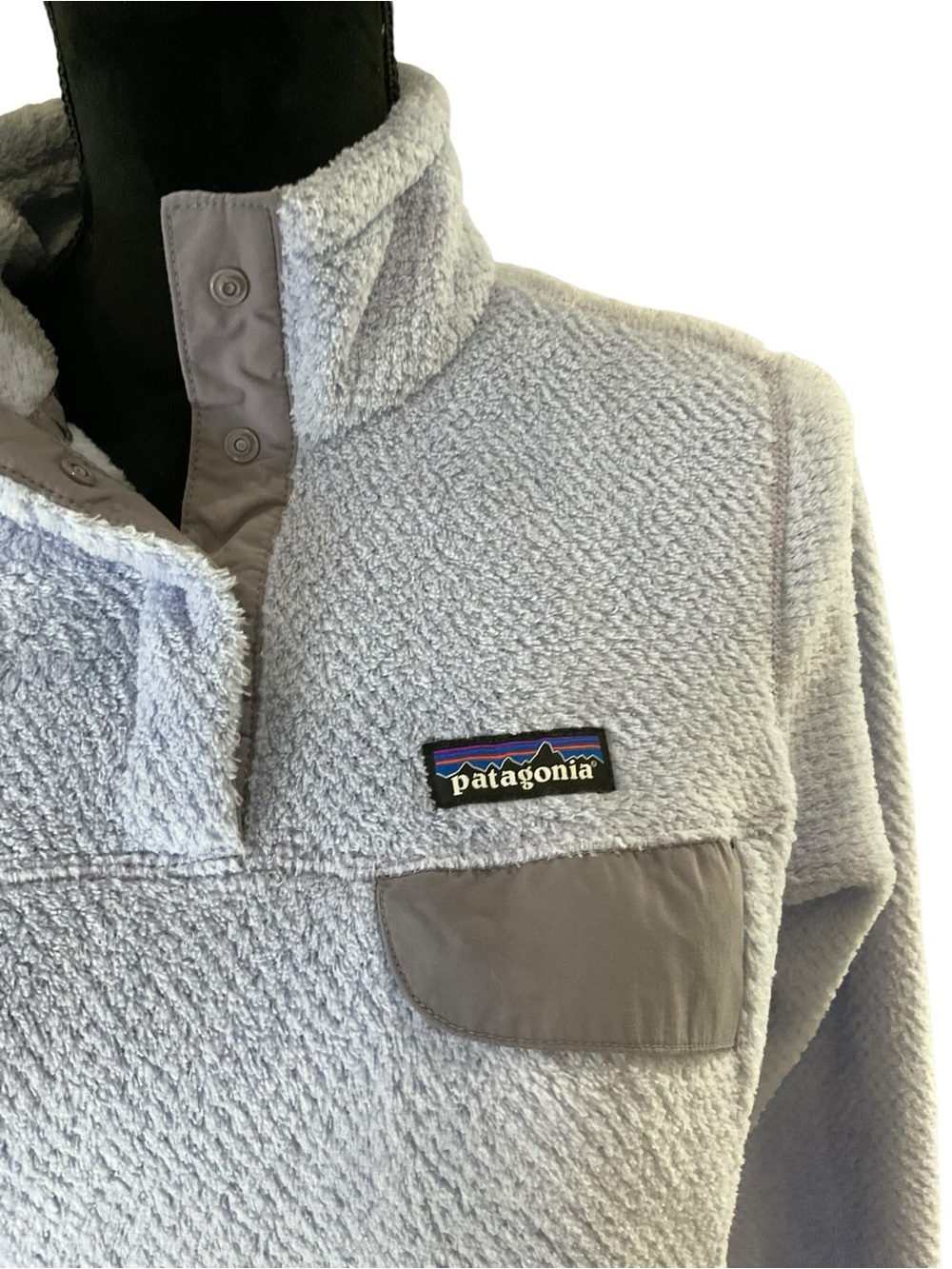Patagonia Re Tool Snap T Light Pullover Size Medium Periwinkle - Picture 4 of 5